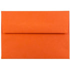 JAM Paper 4bar A1 Envelopes, 3.63 x 5 1/8, Brite Hue Orange Recycled, 1000 Pack (15808B)-Orange