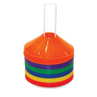 Champion Sports 9" Saucer Field Cone Set, Assorted-Saucer field cone set