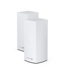 Linksys Atlas Pro 6: WIFI 6 AX5400 Dual-Band Mesh System - 2 Pack-Acess to 160 MHz unleashes the true power of WiFi 6 technology-these are the least congested channels available on the 5GHz band and offer incredibly fast connectivity. Faster peak data rates allow work-from-home, online learning, streaming, and gaming devices to operate simultaneously without diminished bandwidth.