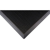 Zenith Safety Scraper Mat, 3' x 5', Black (SFQ530)-Width: 3'