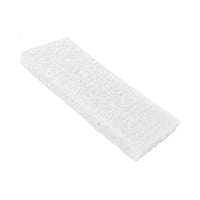 Globe 3750 Light Duty Utility Pad - White - 20 Pack-For light scrubbing and cleaning