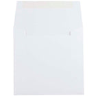 JAM Paper 5.5 x 5.5 Square Envelopes, White, 250 Pack (28415H)-Blank interior for personalized message