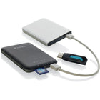 Verbatim MediaShare Wireless Portable Streaming Device, 2-Port-Up to 9 hours of continuous battery life for the maximum in mobility. You can even use as a charger for your smartphone!