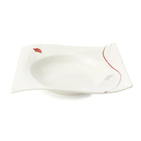 Maxwell & Williams Passion Square Soup Plate - 8.75" - 8 Pack-Dinnerware