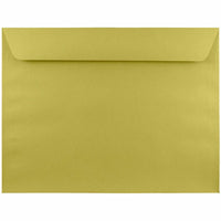 JAM Paper Booklet Envelopes - 9" x 12" - Chartreuse Green - 500 Pack -Colour: Chartreuse Green