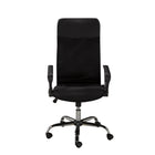 Brassex Noah Executive Office Chair - Black-High-back chair and headrest provide support all the way up your spine