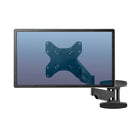 Fellowes Single Arm Monitor Holder Wall Mount, up to 44" / 66lbs. (8043501)-Lift range of 11"