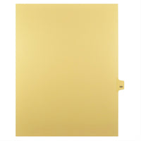 Mark Maker Legal Tabs - Letter Size - Buff - 1/25th cut - 25 tabs per package - 5 packages Pack - Number 191-Buff Single Tabs
