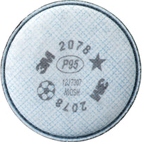 3M 2000 Series Respirator Prefilters, Particulate Filter, P95 Filter - 12 Pack-Filter/Cartridge Description P95 Filter