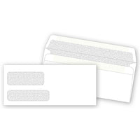 Deluxe Double Window Self-Seal Confidential Envelopes, , 500 Pack (DW3787S-500)-Double window, confidential self seal