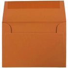 JAM Paper 4bar A1 Envelopes, 3.63 x 5 1/8, Dark Orange, 1000 Pack (5157436B)-Size: 4 bar A1 (3-5/8" x 5-1/8")