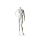 Eddie's Hang-Up Display Ltd. Headless Female Mannequin, 1 Bent Arm, White (150506)-Female headless mannequin