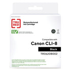 TRU RED Canon CLI-8BK (0620B002) Black Remanufactured Standard Yield Ink Cartridge-Yields up to 412 pages per standard cartridge