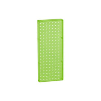 Azar Displays 20" x 8" Pegboard 1-Sided Wall Panel, Translucent Green, 2 Pack-For use with flat surface
