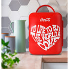 Coca-Cola World 1971 Series Mini Fridge 6 Can Cooler/Warmer-9