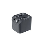 Basic Tech Dual USB Wall Charger Charcoal-Short circuit protection