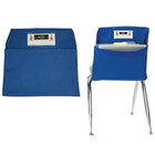Seat Sack 15" Medium Square Seat Sack With New Name Card, 2 Pack (SSK00115BL)-Grades: 1st - 3rd