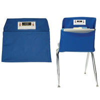 Seat Sack 15" Medium Square Seat Sack With New Name Card, 2 Pack (SSK00115BL)-Grades: 1st - 3rd