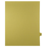 Mark Maker Legal Exhibit Index Tab Buff Single Tabs, 1/15th Cut, Letter Size, No Holes, Number 132, 25 Pack-Buff Single Tabs, 1/15th Cut