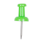 JAM Paper Push Pins, Lime Green Pushpins, 2 Packs of 100, 200 Total (522416893a)-3