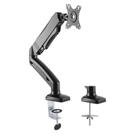Speedex LDT13-C012 Interactive Counterbalance LCD, VESA Desk Gas Spring Mount for 13" - 27" Monitor-Clamp or grommet Gas spring mount, support VESA