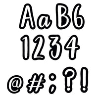 Creative Teaching Press 4" Designer Letters, Bold & Bright Classroom Cafe, 636 Pack-Classroom Decoration
