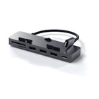 Satechi Type-C Clamp Hub Pro for iMac and iMac Pro (2017) - Space Grey-Space Grey, Aluminum,  6-Port