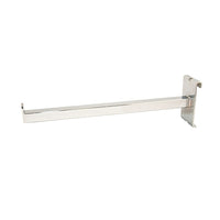 Can-Bramar Straight Arm For Gridwall, 12", Chrome, 25 Pack-Straight arm for gridwall