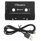 Aluratek Universal Bluetooth Audio Cassette Receiver (ABCT01F)-Bluetooth v4.0 for superior wireless performance (backwards compatible with Bluetooth v3.0, and v2.1)