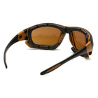 Carhartt Cartage Safety Eyewear Glasses, Sandstone Bronze, 6 Pack-6/pack