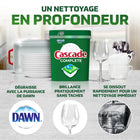 Cascade - ActionPacs Détergent pour lave-vaisselle Complete - Parfum Fresh - Paquet de 20-Détergent lave-vaisselle