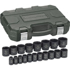 Gearwrench, Impact Standard Socket Sets 1/2" Drive-Number of Pieces - 19