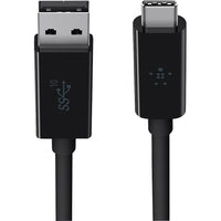 Belkin 3.1 USB-A to USB-C Cable-Connect USB-C enabled devices (new Macbook, Chromebook Pixel) with standard USB-A devices (laptops, hard drives, etc.)
