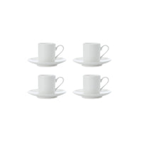 Maxwell & Williams Demi Cashmere Cup & Saucer Set - Pack of 4-Dinnerware