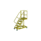 Tri-Arc Supported 50" Cantilever Rolling Ladder, Serrated, 64" x 64" (UCS500520242)-Frame Material: Steel