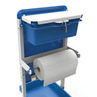 Copernicus Single Student Hand Sanitizer Station - Premium Model-Magnetic board to post instructions and entry protocols