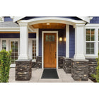 Canada Mats Dura Flex 300 Rubber Scraper Entrance Mats, 3' x 5' (CM300-35)-Black Rubber