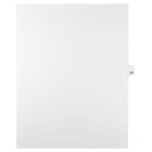 Mark Maker Legal Exhibit Index Tab White Single Tabs, 1/25th Cut, Letter Size, No Holes, Number 187, 25 Pack-White Single Tabs, 1/25th Cut