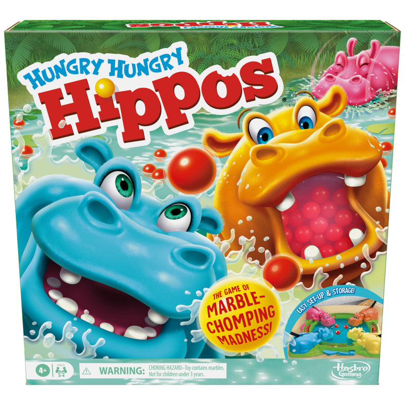 Hasbro Gaming Hungry Hungry Hippos Board Game | staples.ca