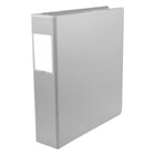 Staples Economy 2" 3 D-Ring Binder - 480 Sheet Capacity - Grey-Grey, D-Ring 2" binder with 480 Sheet Capacity