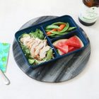 Bentgo Prep 3-Compartment Meal Prep Container - Silver - 10 Pack-Cook meals for the week all at once and store them in the fridge or freezer to save time and the hassle of daily cooking