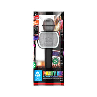 iDance Party Mic - Black-Features voice-changing and echo effects, and disco light effects!