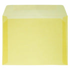 JAM Paper 9" x 12" Booklet Catalog Translucent Vellum Envelopes - Primary Yellow - 25 Pack-Size: 9 x 12 inches