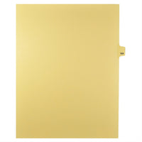 Mark Maker Legal Tabs - Letter Size - Buff - 1/25th cut - 25 tabs per package - 5 packages Pack - Number 184-Buff Single Tabs