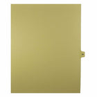 Mark Maker Legal Exhibit Index Tab Buff Single Tabs, 1/15th Cut, Letter Size, No Holes, Number 54, 25 Pack-Buff Single Tabs, 1/15th Cut