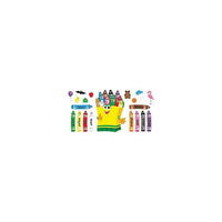 Trend Enterprises Bulletin Board Set, Colourful Crayons, 21 Pack (T-8076)-Colourful crayons