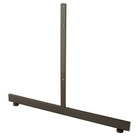 Wamaco 24" Grid Legs with Castors, Sold as Pair, Black, 2 Pack-Ideal for creating stand-alone gridwall displays
