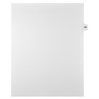 Mark Maker Legal Tabs - Letter Size - White - 1/15th cut - 25 tabs per package - 5 packages Pack - Number 199-White Single Tabs