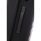 TOSCANO EMINENTE 20" Hardside Carry On Luggage - Black-Detachable Dual Glide Tech Wheel System