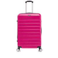 TOSCANO EMINENTE 20" Hardside Carry On Luggage - Fuschia-Designed in Italy